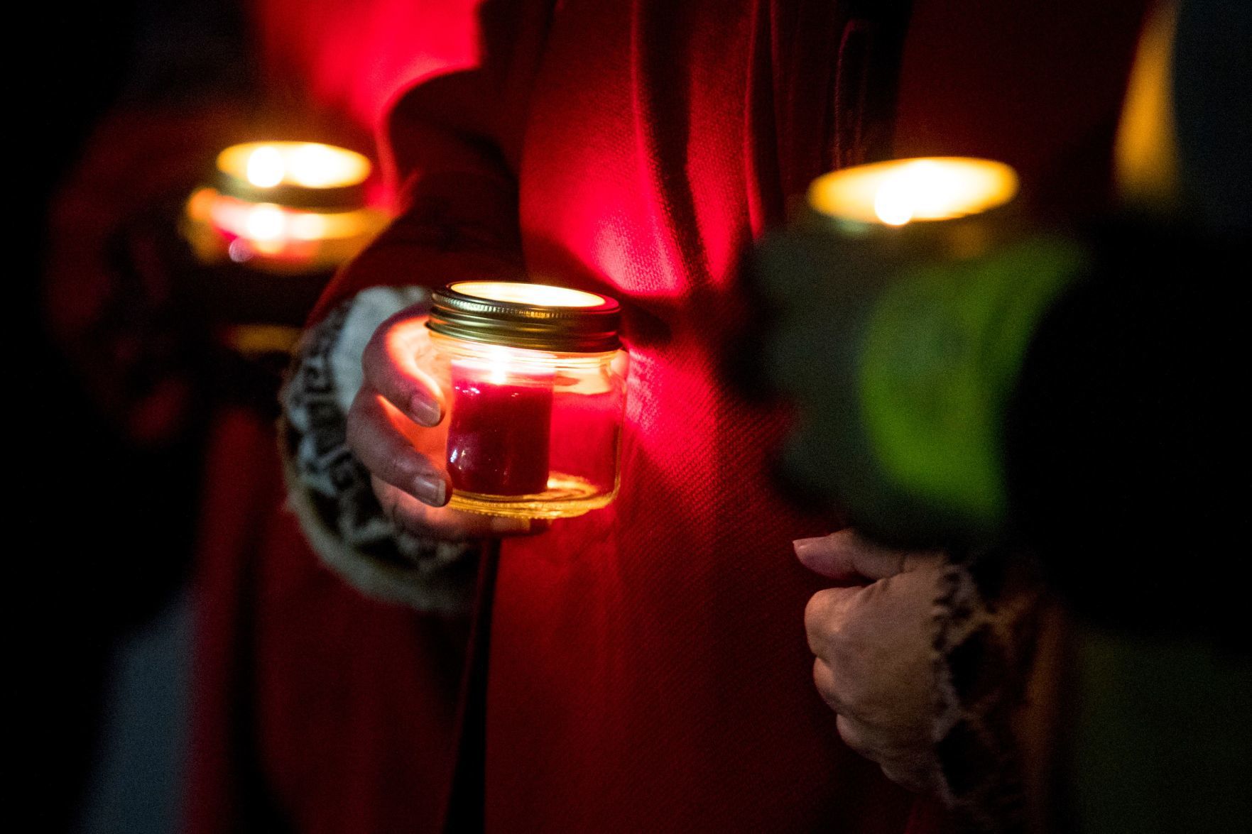 Candle light vigil